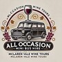 All Occasion Mini Bus Hire logo showcasing premium McLaren Vale wine tour services to wineries.