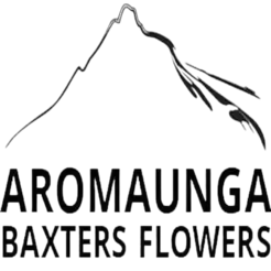 Aromaunga Baxter's Flowers logo