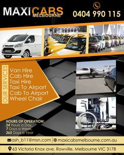 Maxi cab hire Melbourne | Maxi taxi Melbourne - Melborune, VIC, Australia