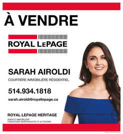 Sarah Airoldi Courtier Immobilier - Westmount, QC, Canada